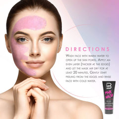 Application douce du masque L3 Peel-Off Niveau 3 sur le visage