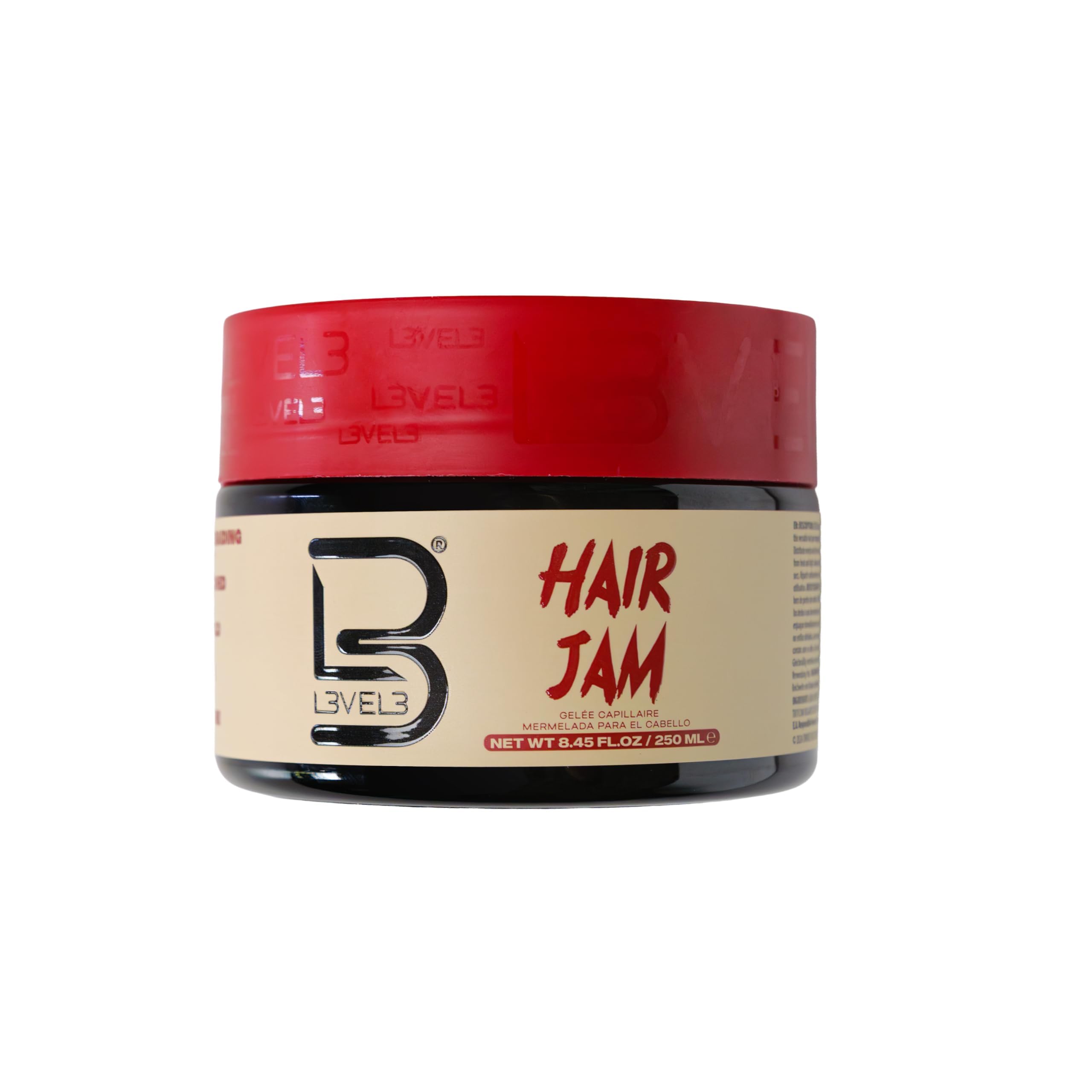 Gel tressage L3 Niveau 3, bouteille pompe, application précise et tenue durable.