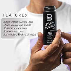 Application facile de la poudre L3 Niveau 3 pour répartir rapidement la matière.