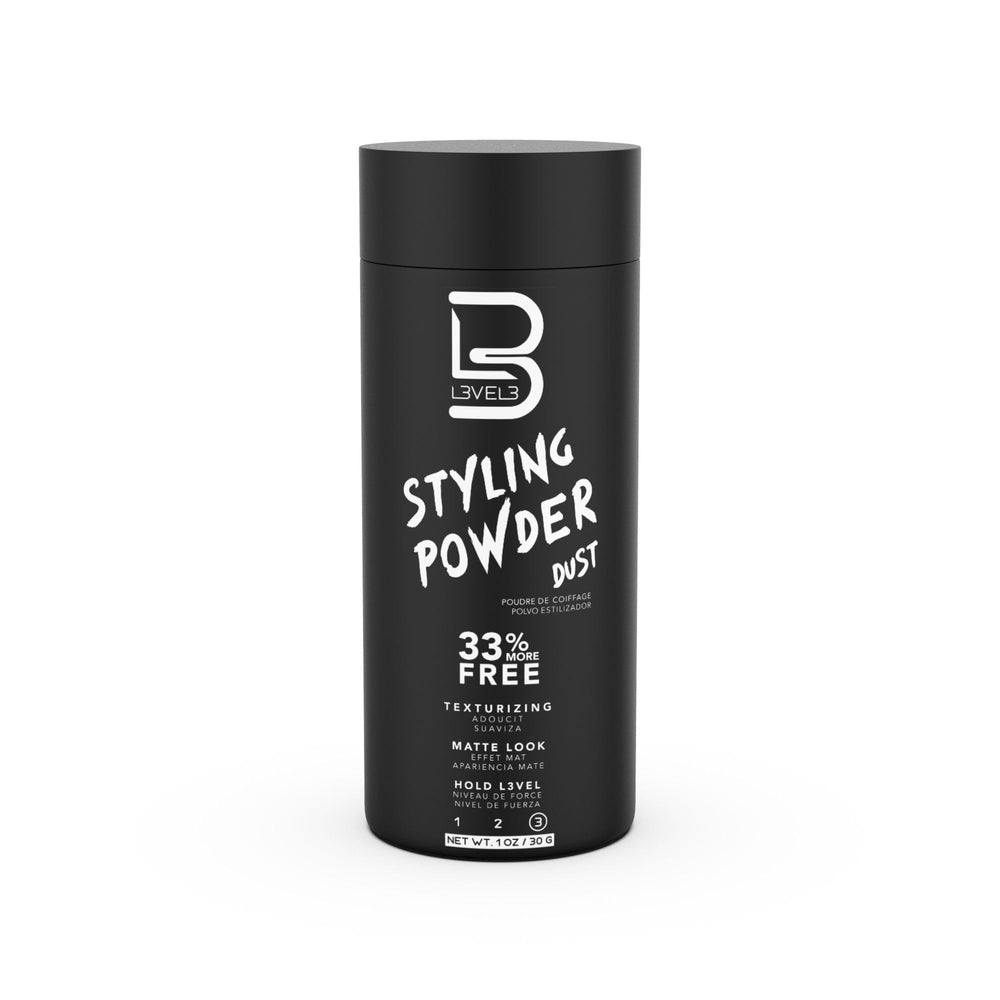 Poudre L3 Niveau 3 dans sa bouteille, volume naturel et texture fine