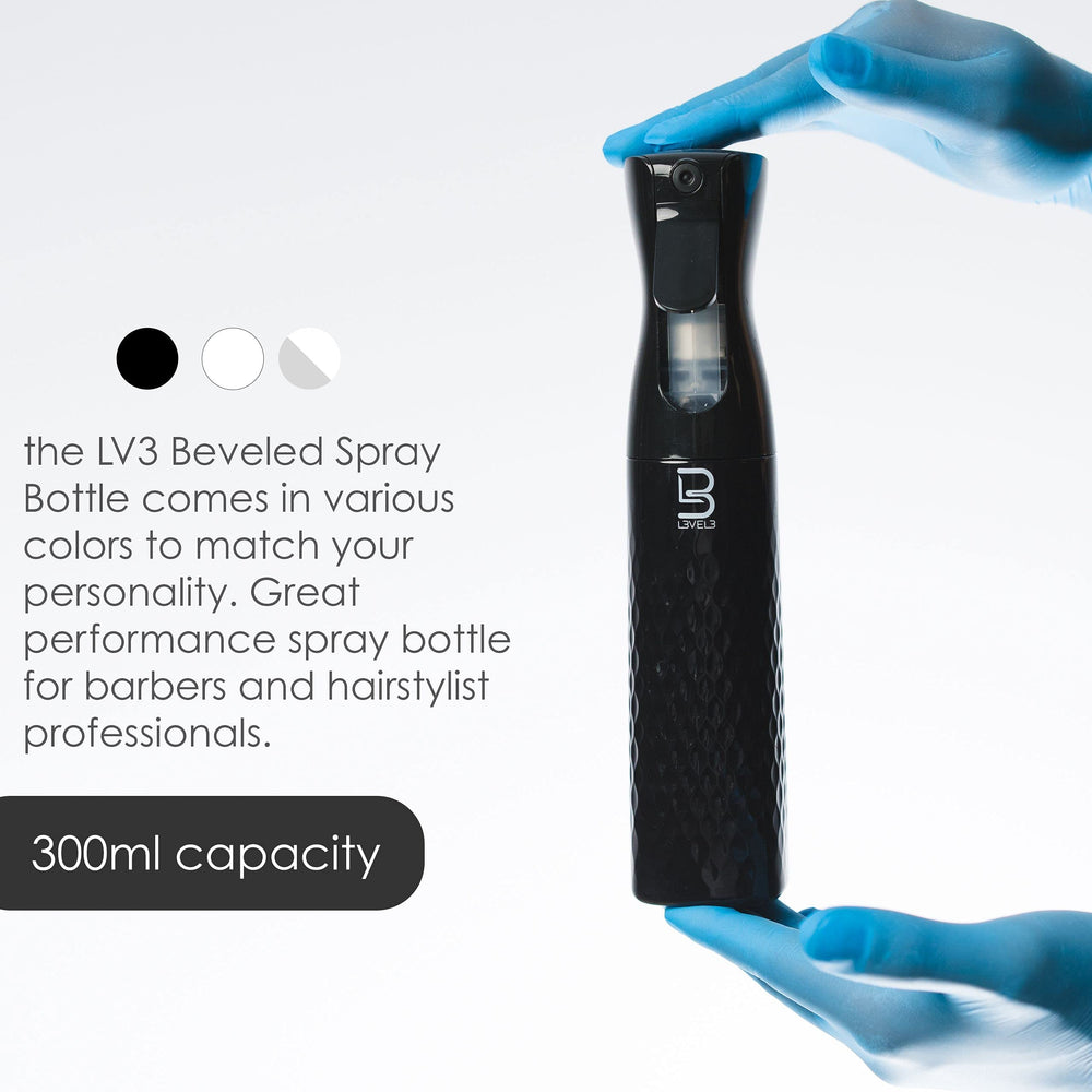 Spray barbier L3 ergonomique, réduction possible de fatigue de la main.