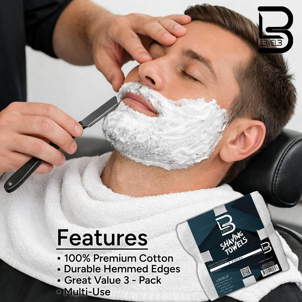 L3 serviette visage absorption rapide pour un séchage efficace.