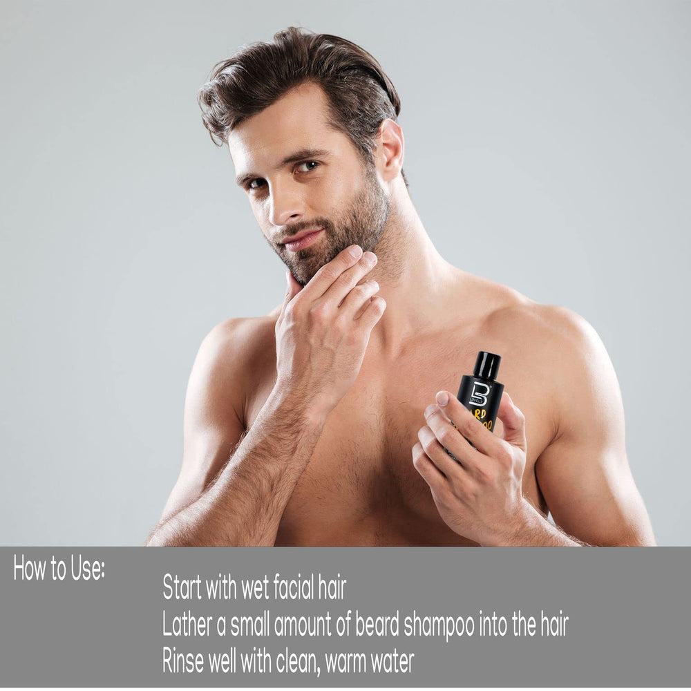 L3 Shampoing Barbe – doseur pratique: dosage facile pour une utilisation régulière