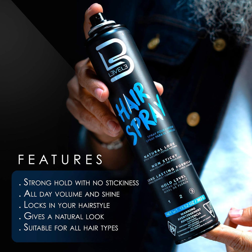 L3 Spray Coiffant Niveau 3 — Application précise et facile