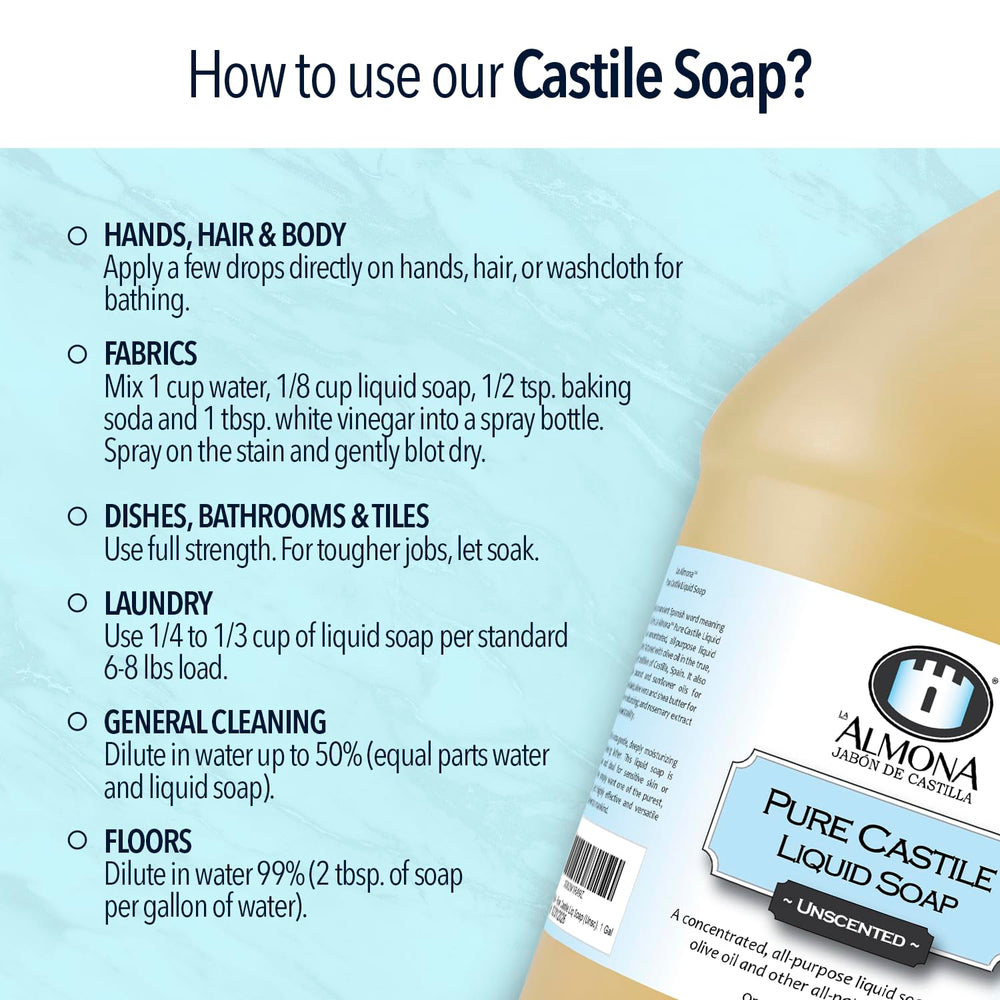 La Almona Savon Castille deodorant naturel frais et sans parfum.