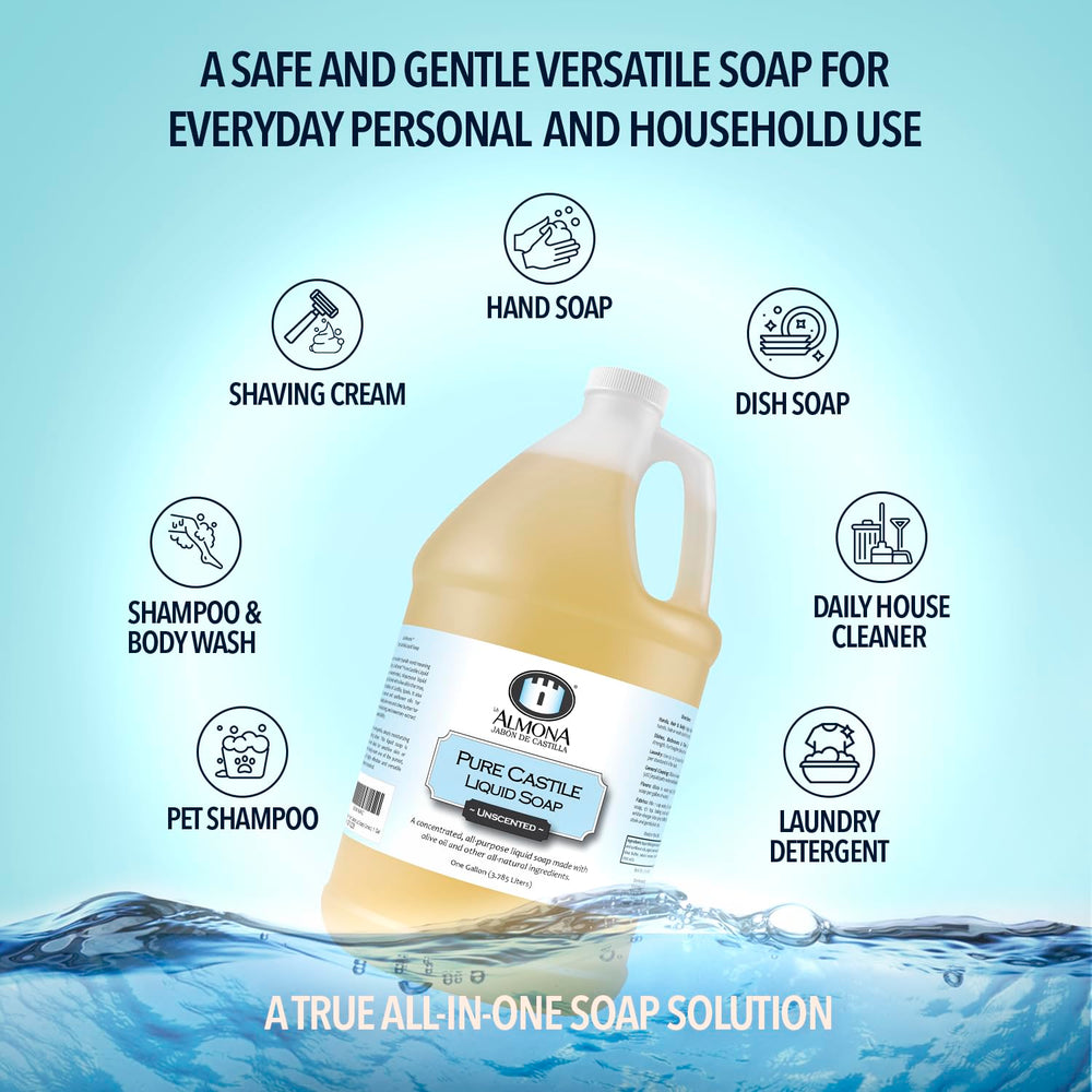 La Almona Savon Castille lavage linge doux et efficace.