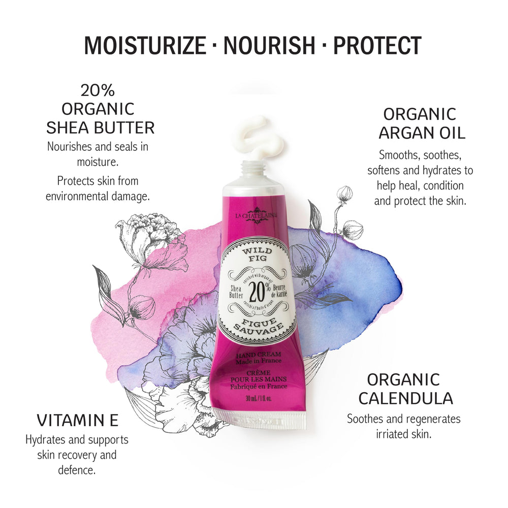 La Chatelaine crème mains karité bio argan nourrissante et régénérante