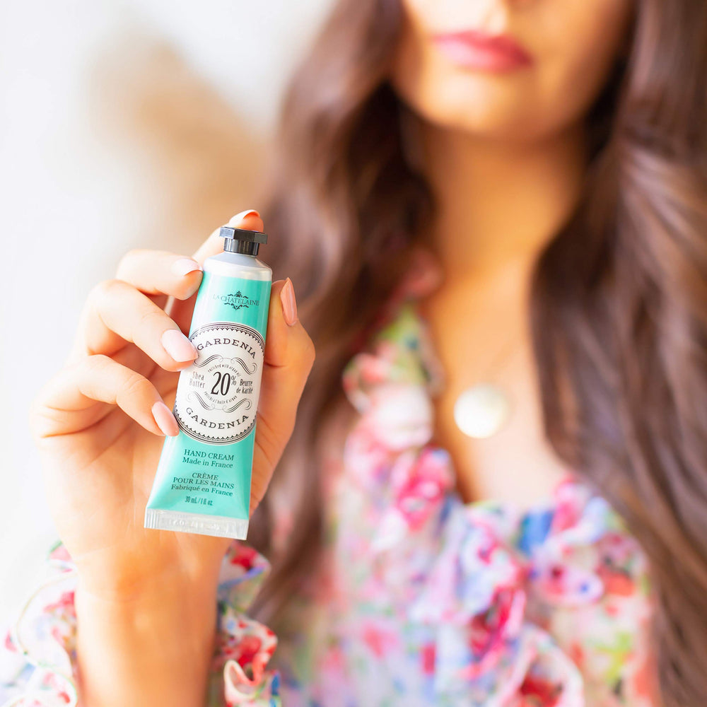 La Chatelaine usage quotidien: ritual quotidien de soin des mains.