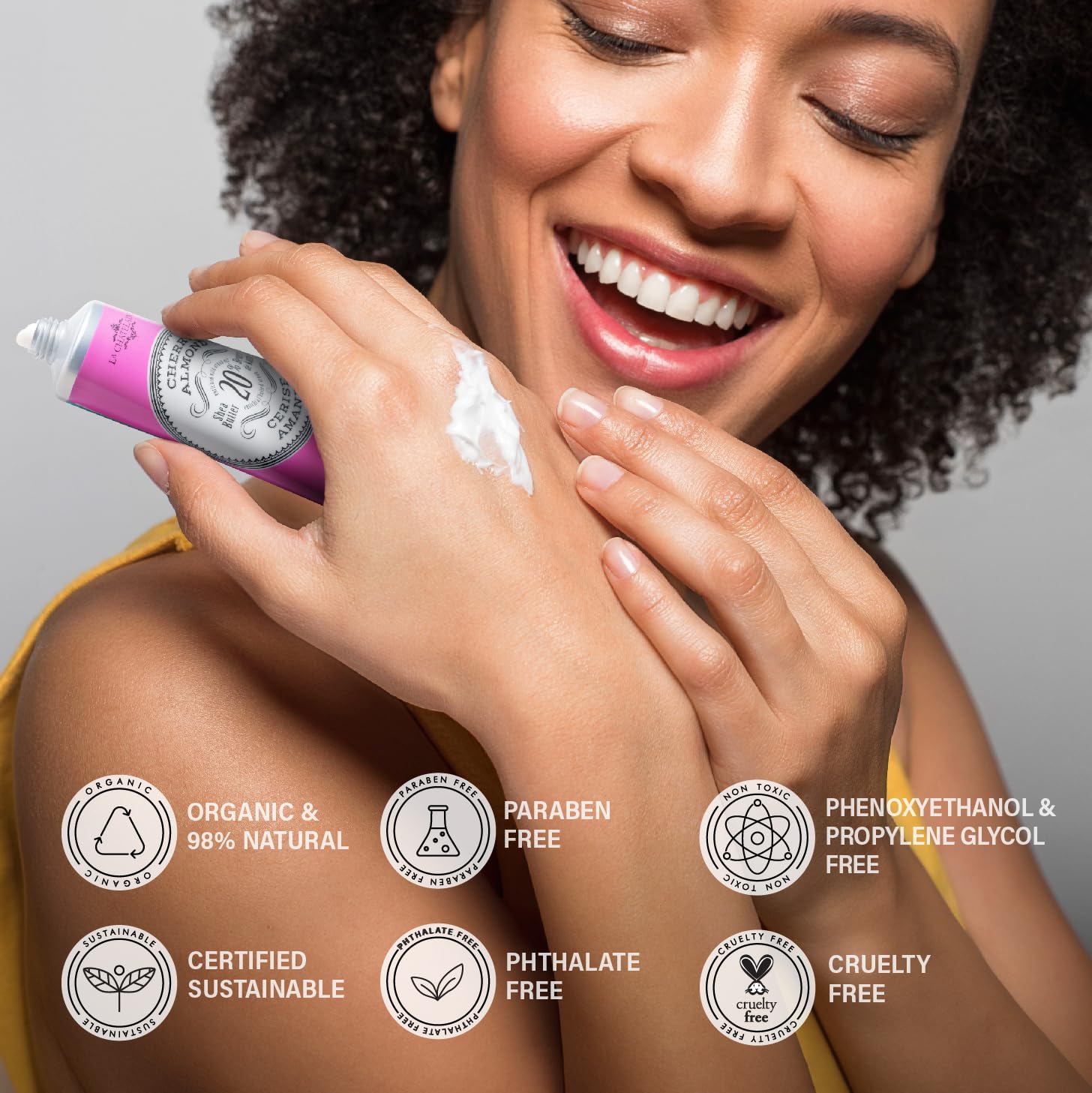 La Chatelaine format voyage crème mains pratique et compact