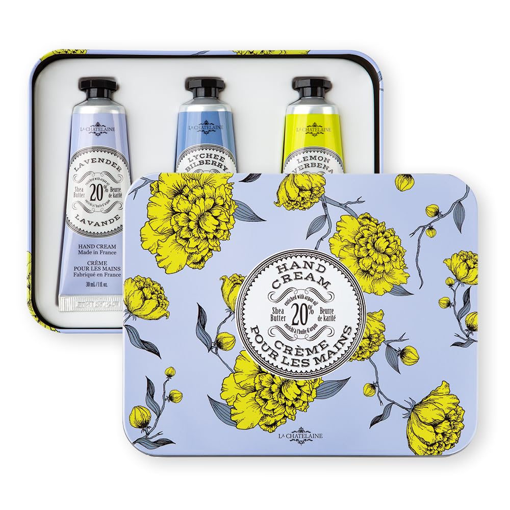 Crème mains Lavande La Chatelaine, parfum apaisant et hydratant.