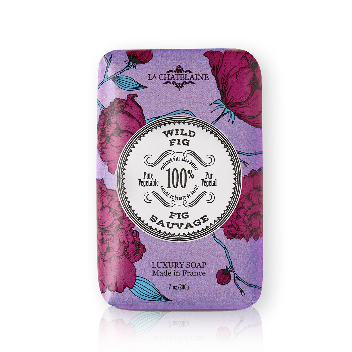 Savon La Chatelaine figue sauvage avec emballage artisanal pour un rituel quotidien.