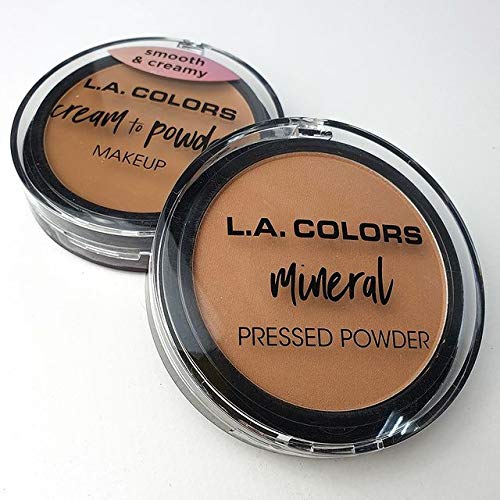 Poudre minérale L.A. COLORS fini velouté pour un naturel sans masque.