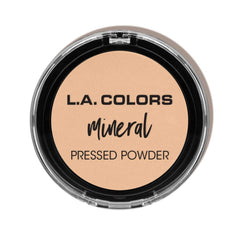 Poudre minérale compacte L.A. COLORS pour un teint clair durable et naturel.