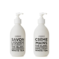 Le savon liquide de Marseille La Compagnie de Provence au thé blanc, nettoyage doux