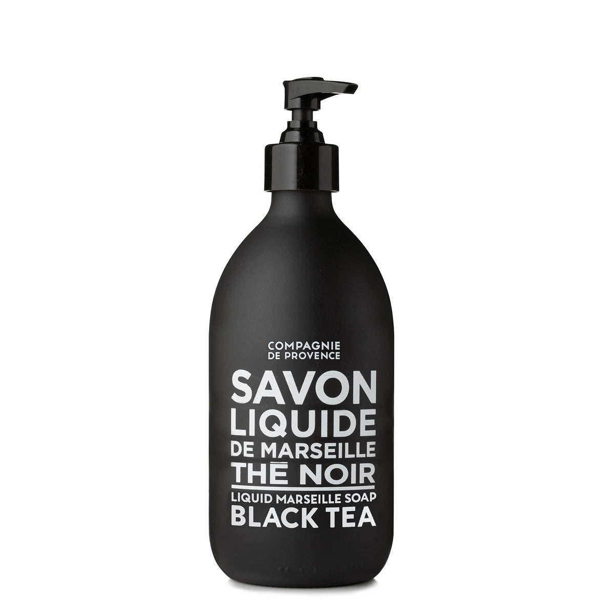 La Compagnie de Provence Savon Marseille Extra Pur, flacon pompe élégant pour une douche douce.