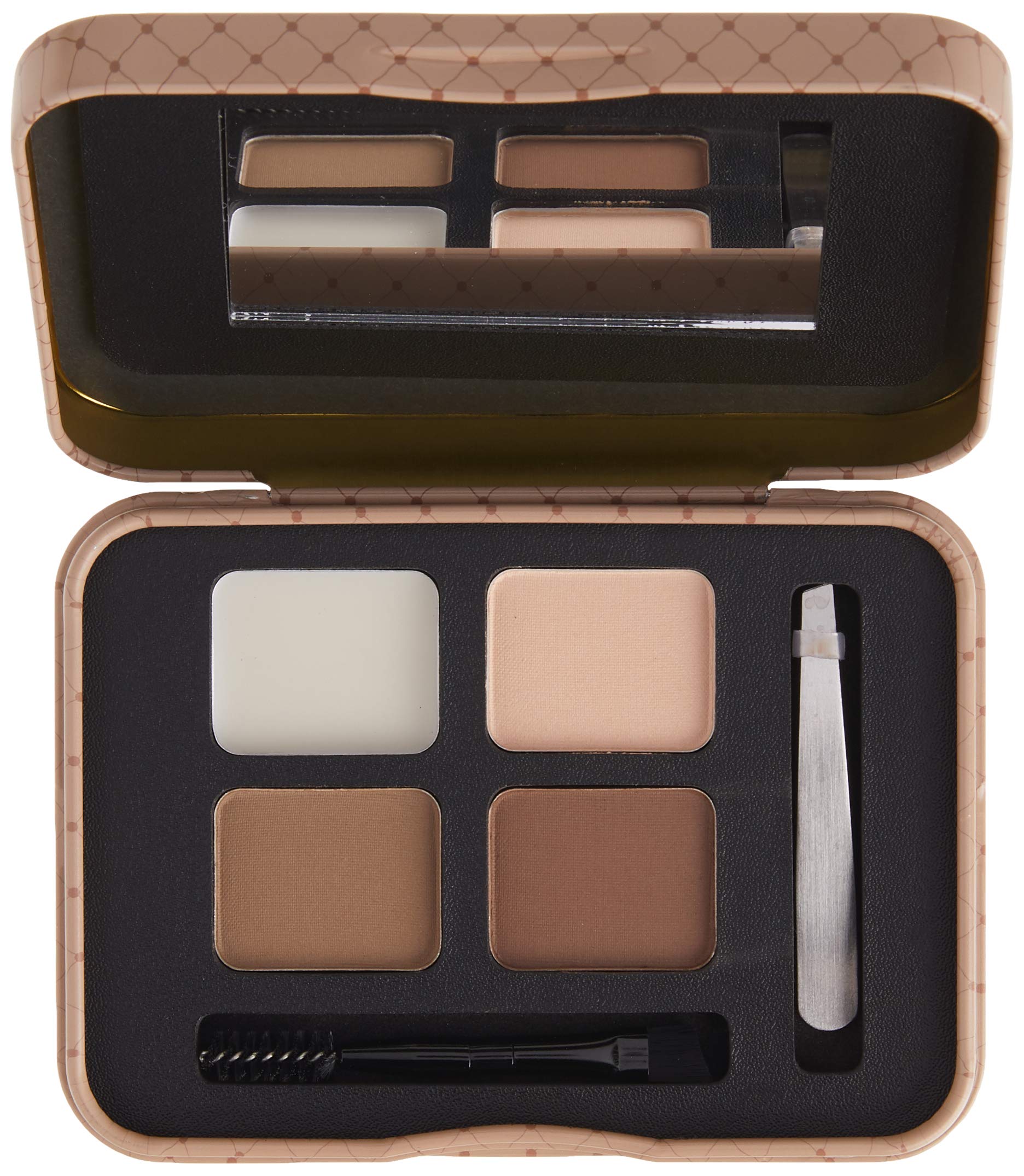 L.A. Girl Inspiring Brow Kit – brosse angulaire et spoolie pour fini précis.