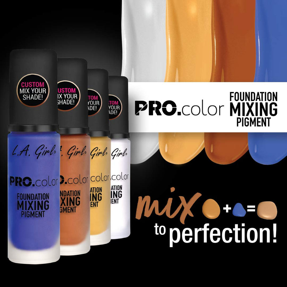 L.A. Girl PRO.color Pigment Pack pour assembler parfaitement votre fond de teint.
