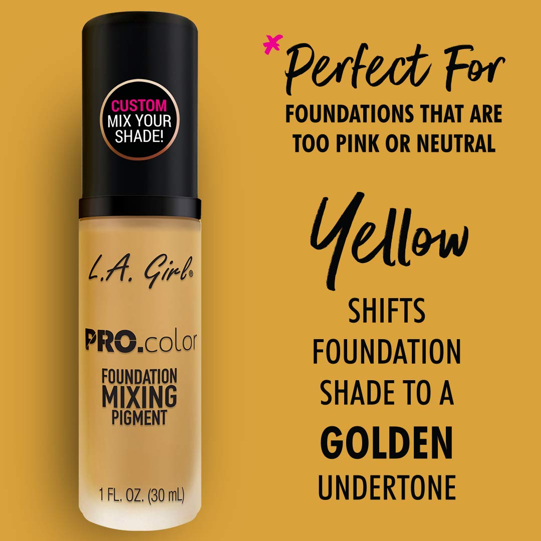L.A. Girl PRO.color Pigment, ajustement précis, résultat uniforme toute la journée.
