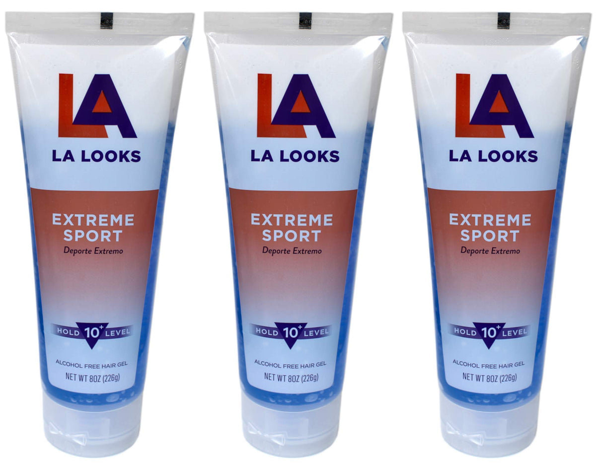 L.A. Looks Absolute Styling Extreme Sport, bouteille 8oz, tenue durable pendant l'entraînement.