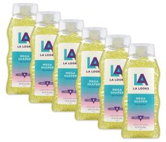 LA Looks Mega Shaper Gel, bouteille 20oz, offre une tenue durable et flexible.