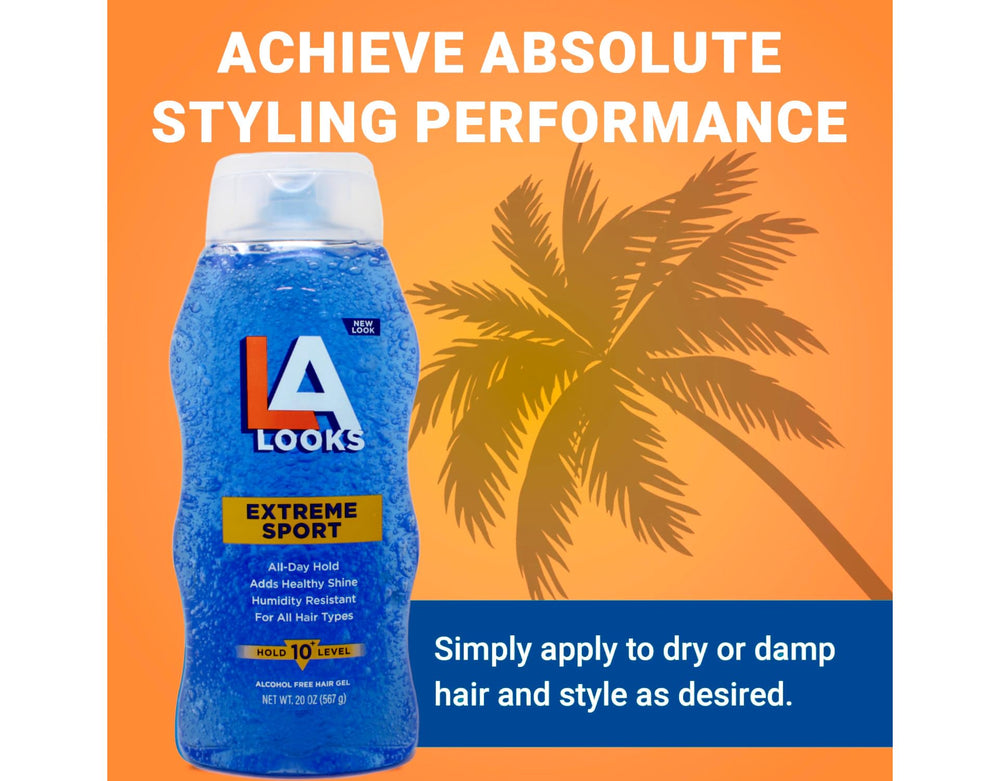 L.A. Looks – gel d'activité sportive, application douce et précise.