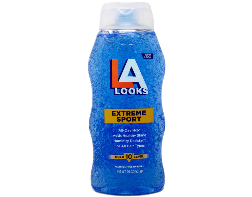 L.A. Looks – gel d'activité sportive, bouteille 591 ml, tenue durable.
