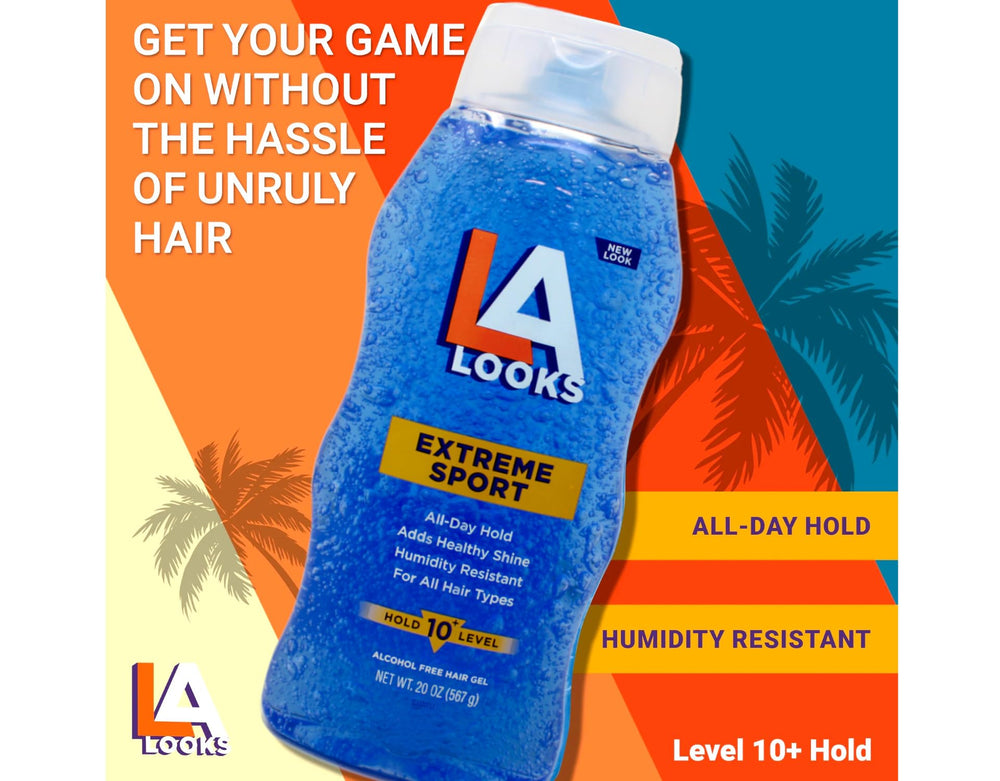 L.A. Looks – gel d'activité sportive, résistant à l'humidité.