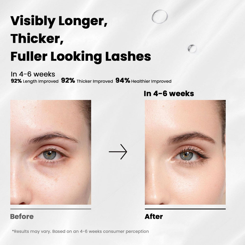 La Maesii Sérum Cils Ingrédients clés soutenant les cils: panthenol et niacinamide.