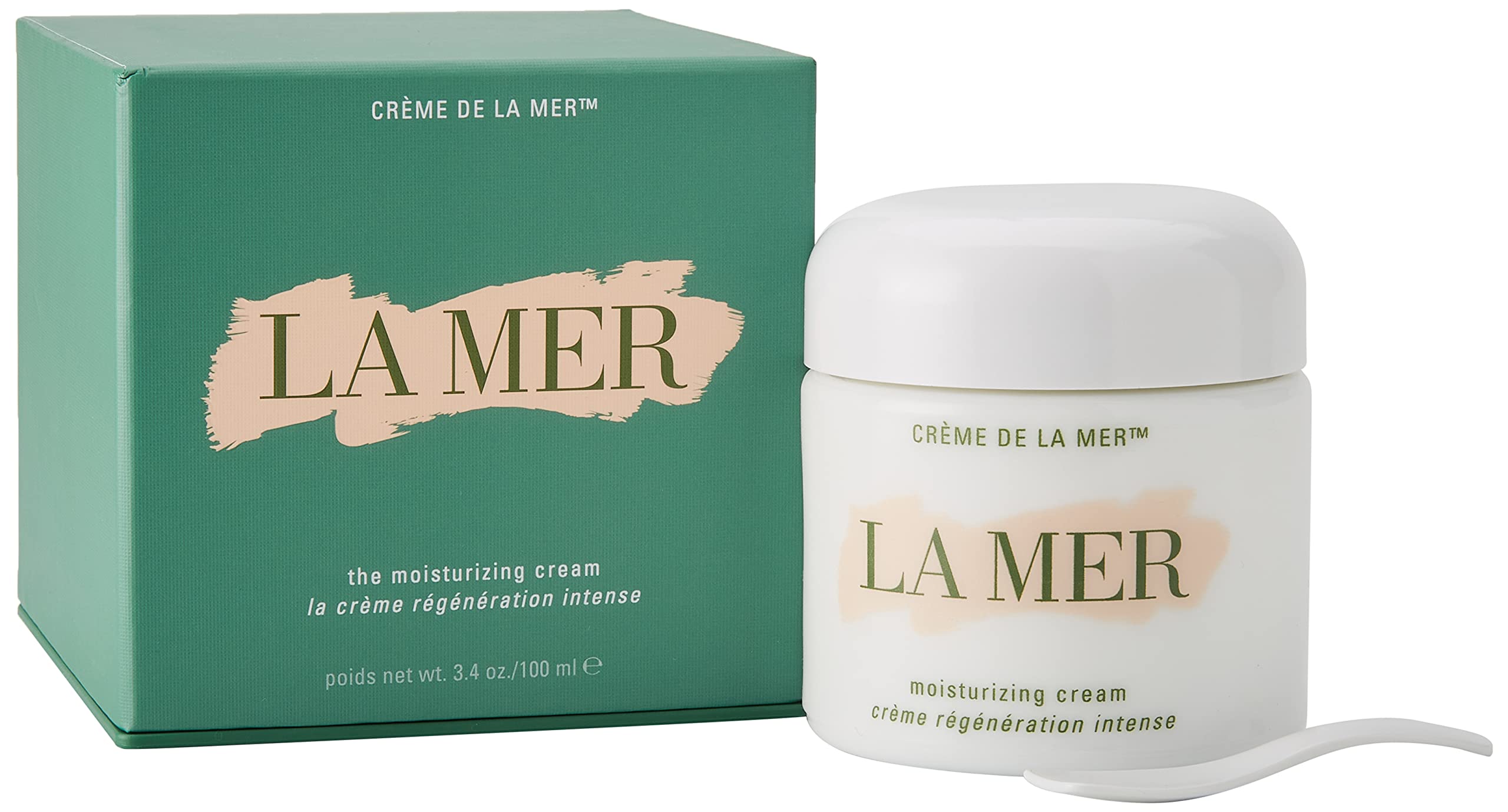 Pot de La Mer Crème hydratante et emballage élégant