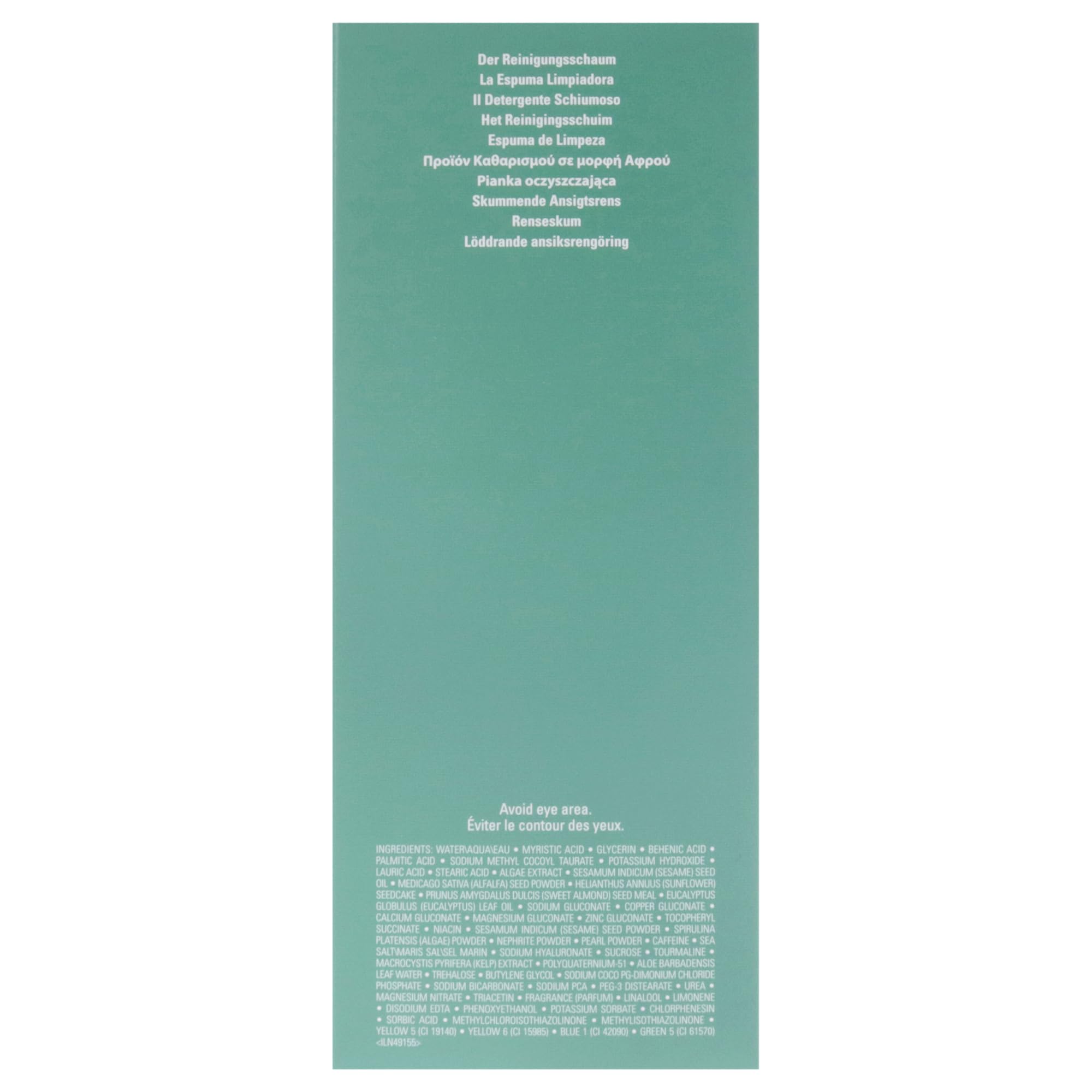 La Mer Mousse Nettoyante, texture crèmeuse, laisse peau nette et fraîche.