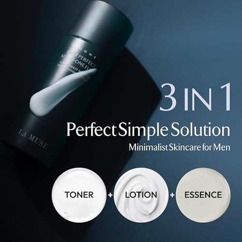 La MUSE Homme Daily: emballage élégant pour une routine masculine simplifiée.