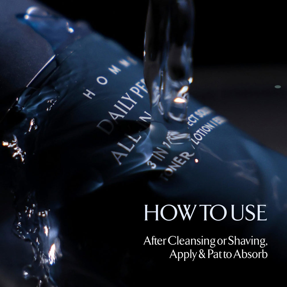 La MUSE Homme Daily: soin 3-en-1 simplifiant la routine masculine quotidienne.
