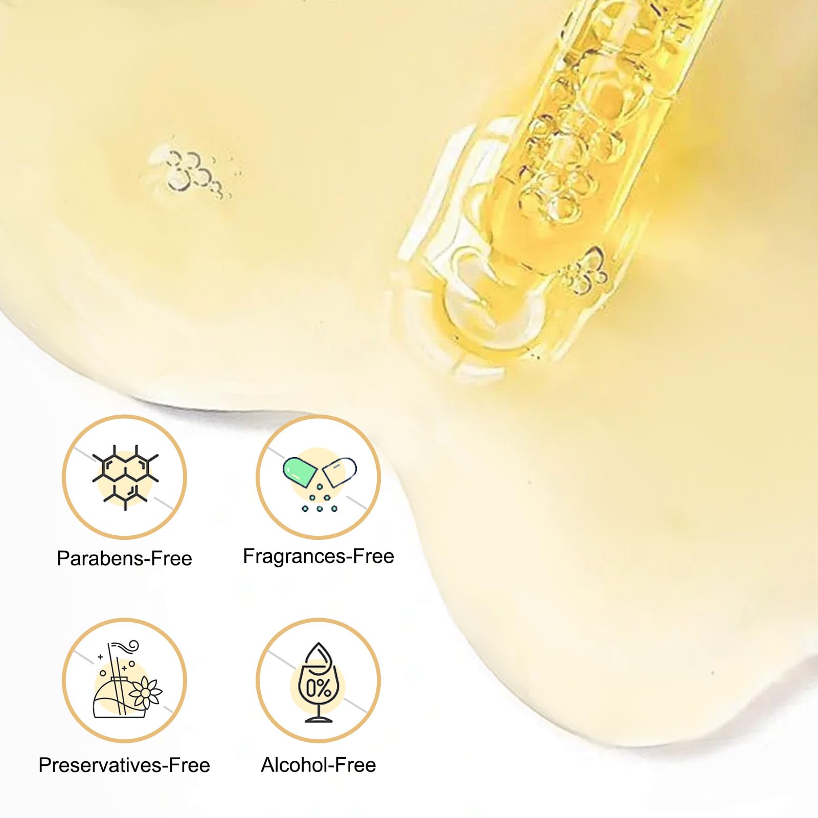 LA.PERSONAL Sérum apaisant yeux orgelet, huile d'avocat pour nourrir la peau.