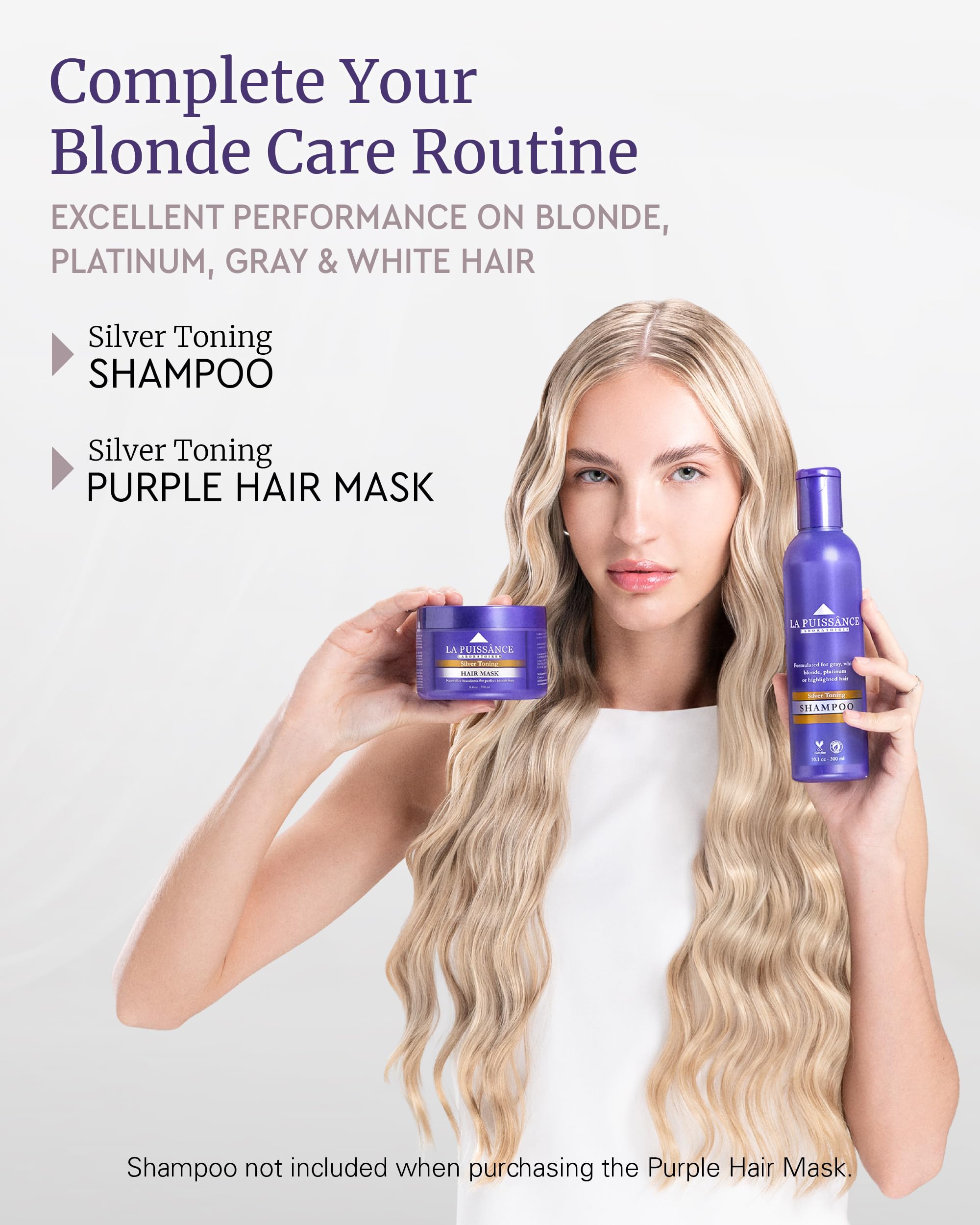 LA PUISSANCE Masque Violet soin professionnel – conçu avec des coloristes.