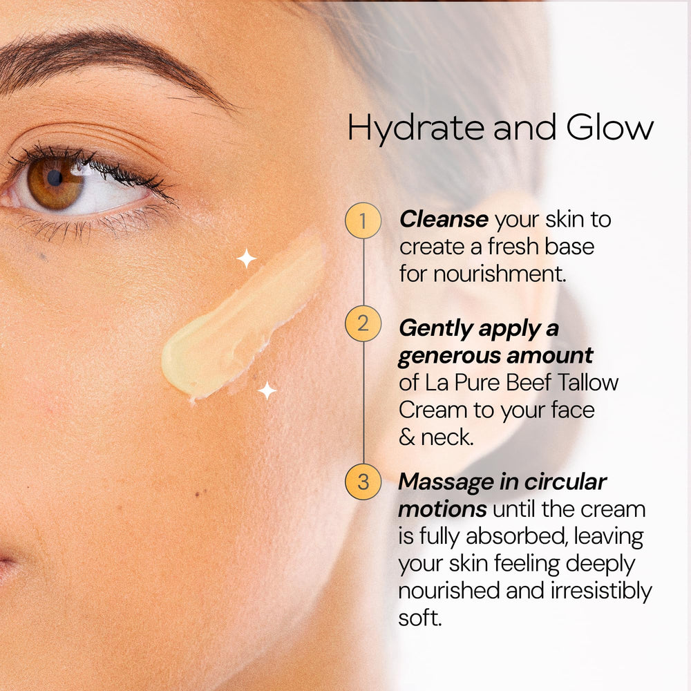 LA PURE Citrus scent from pure essential oils enhances daily skincare ritual.
