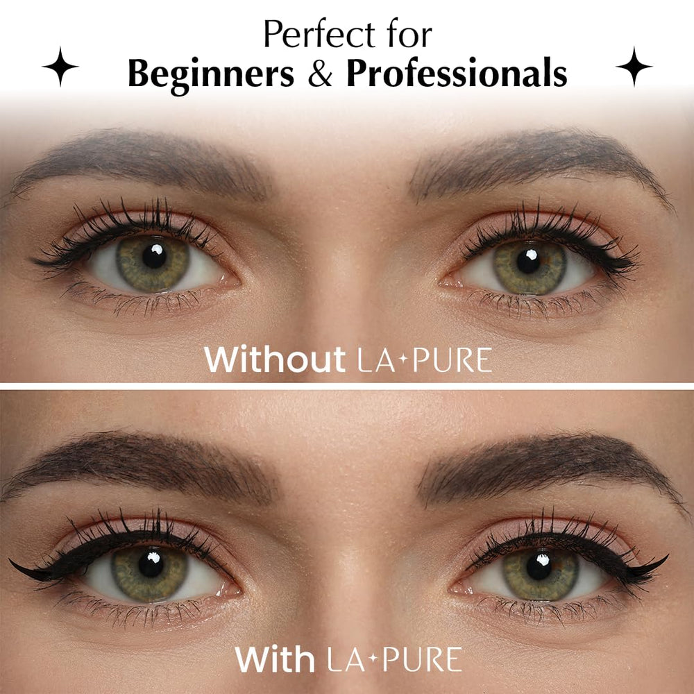 La Pure Eyeliner Formule Résistante assure tenue durable et sans bavures.