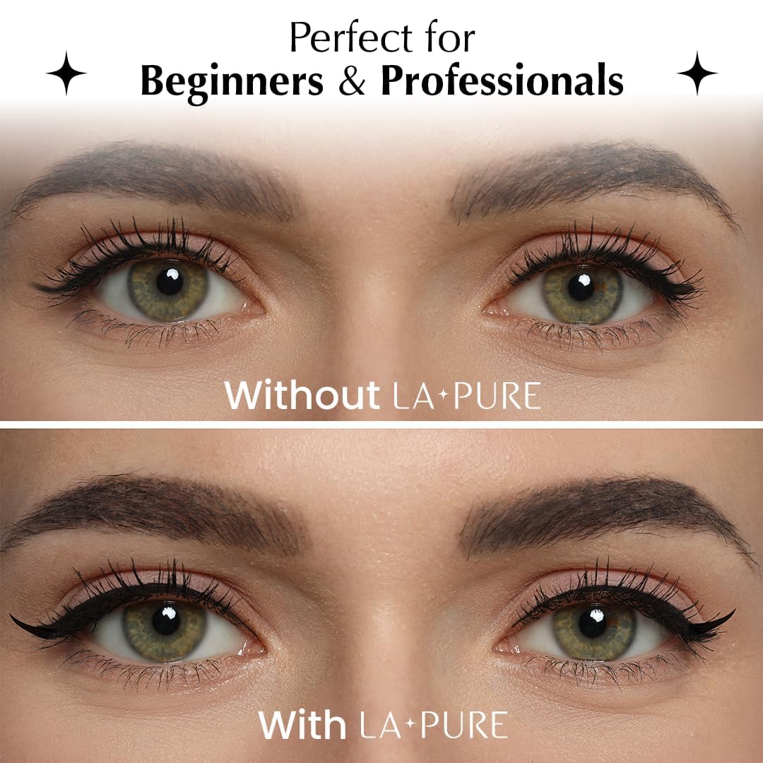LA PURE résistance à l'eau du liner liquide noir pour une tenue fiable.