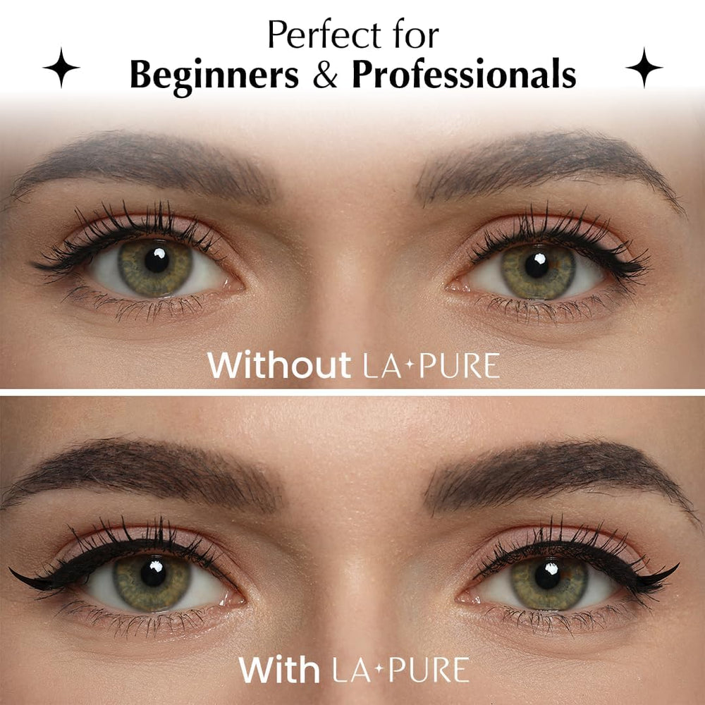 LA PURE résistance à l'eau du liner liquide noir pour une tenue fiable.