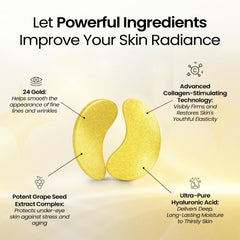 LA PURE sérum patch yeux hydratation renforcée avec hyaluronique et collagène