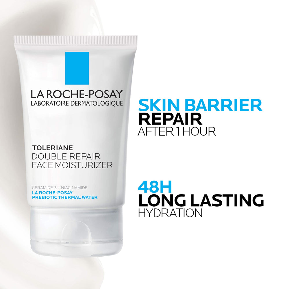 La Roche-Posay Toleriane Double Repair niacinamide et glycerine apaisent et hydratent