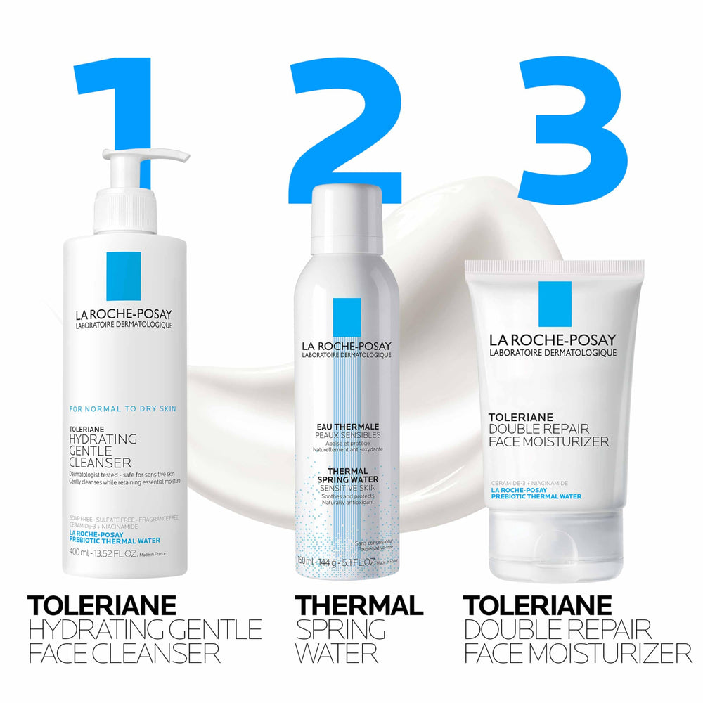 La Roche-Posay Toleriane Double Repair soin quotidien visage pour tous