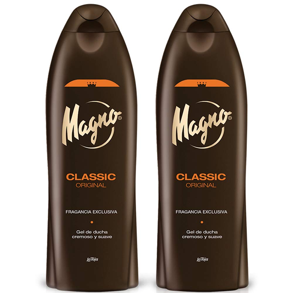 La Toja Magno gel douche classique en bouteille, parfum emblématique pour votre rituel quotidien.