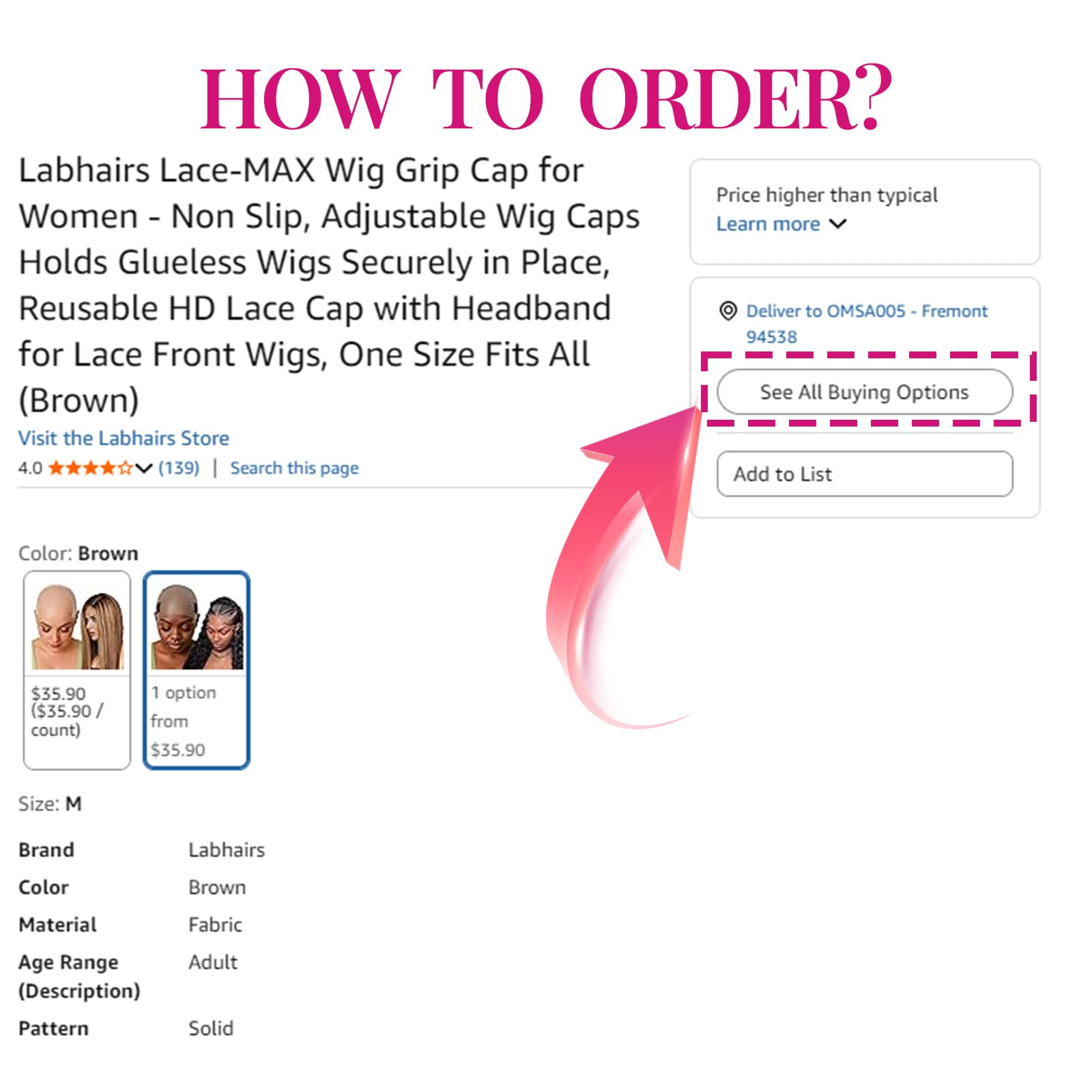 Zone de fixation HD lace plus large offrant une partie naturelle