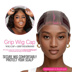 Labhairs wig-cap-dentelle-transparente : aspect discret et naturel sous la coiffure.