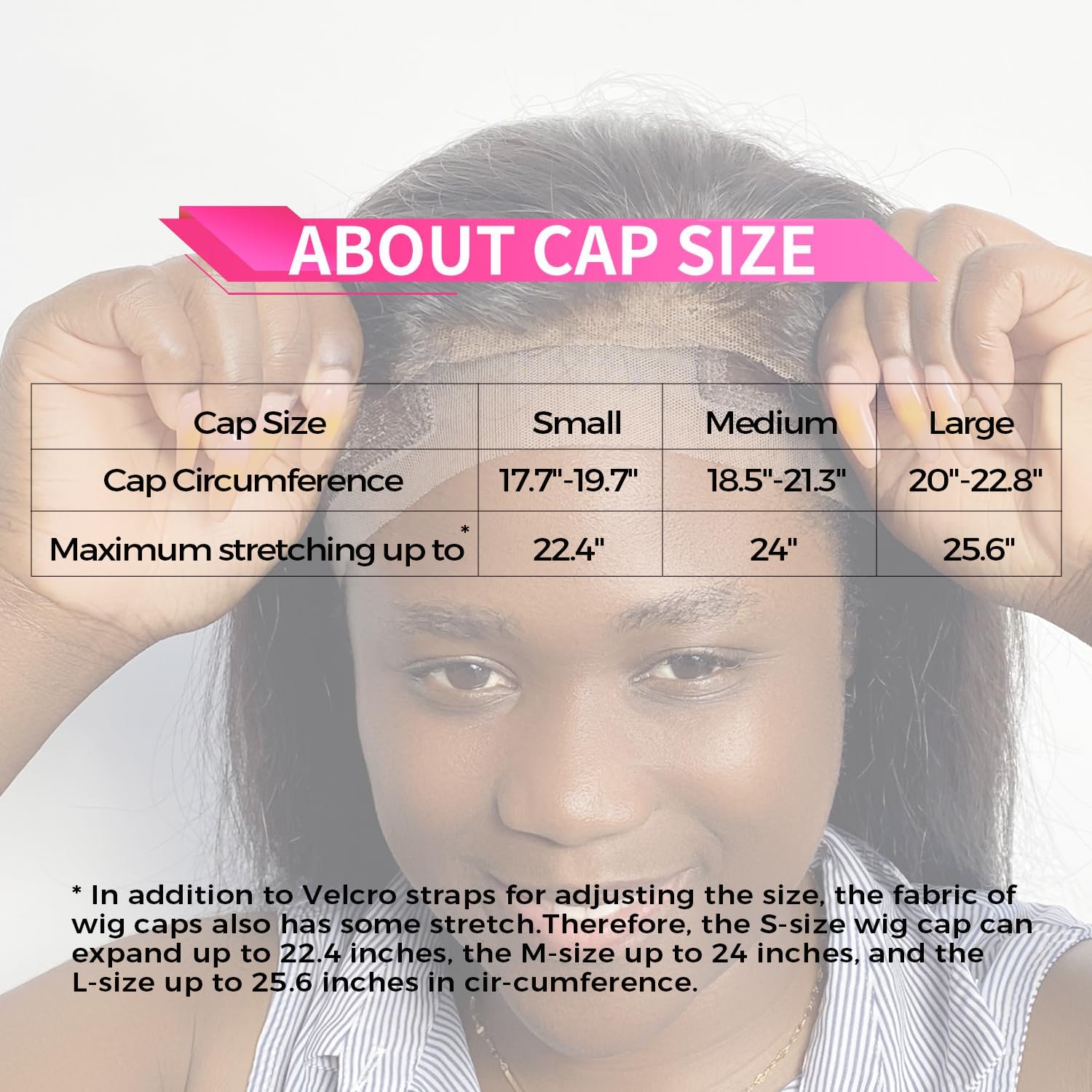 Labhairs wig-cap-design-discret : dentelle transparente quasi invisible.