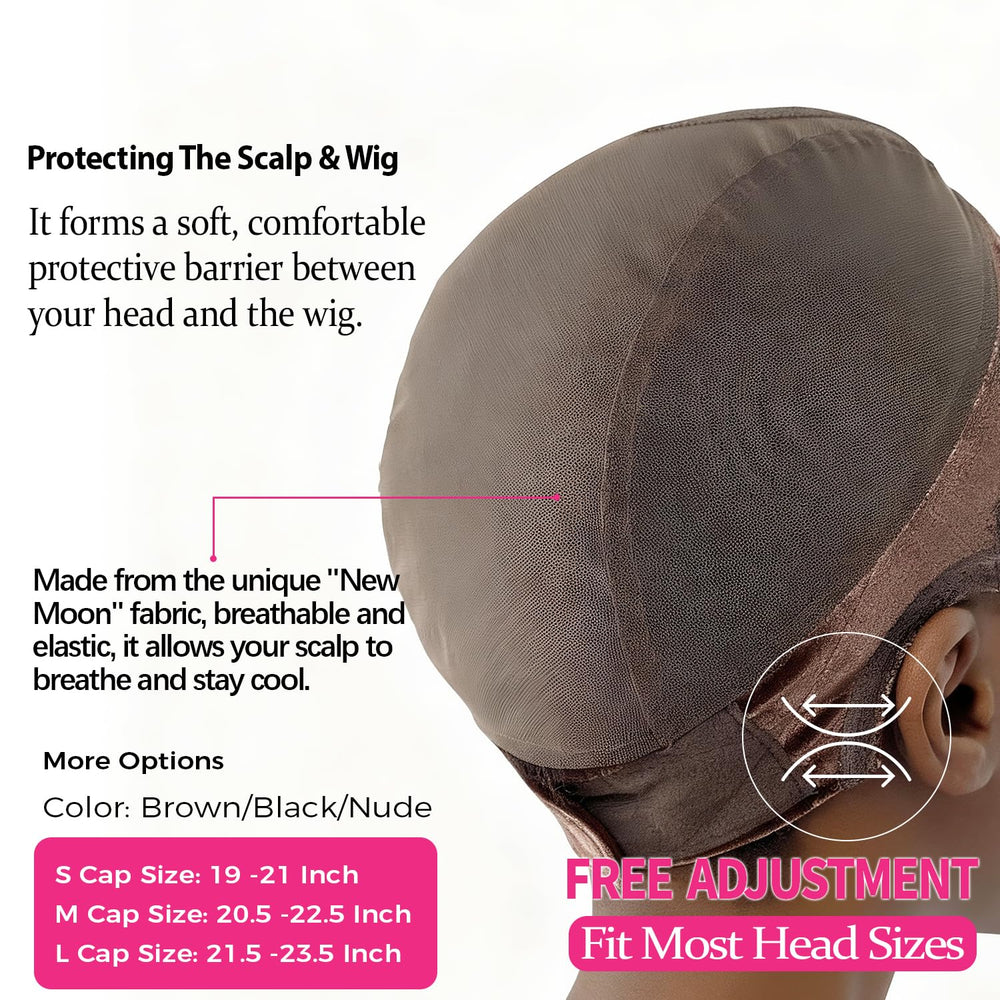 Labhairs wig-cap-oreilles-libres : espace oreille sans pression, confort accru.