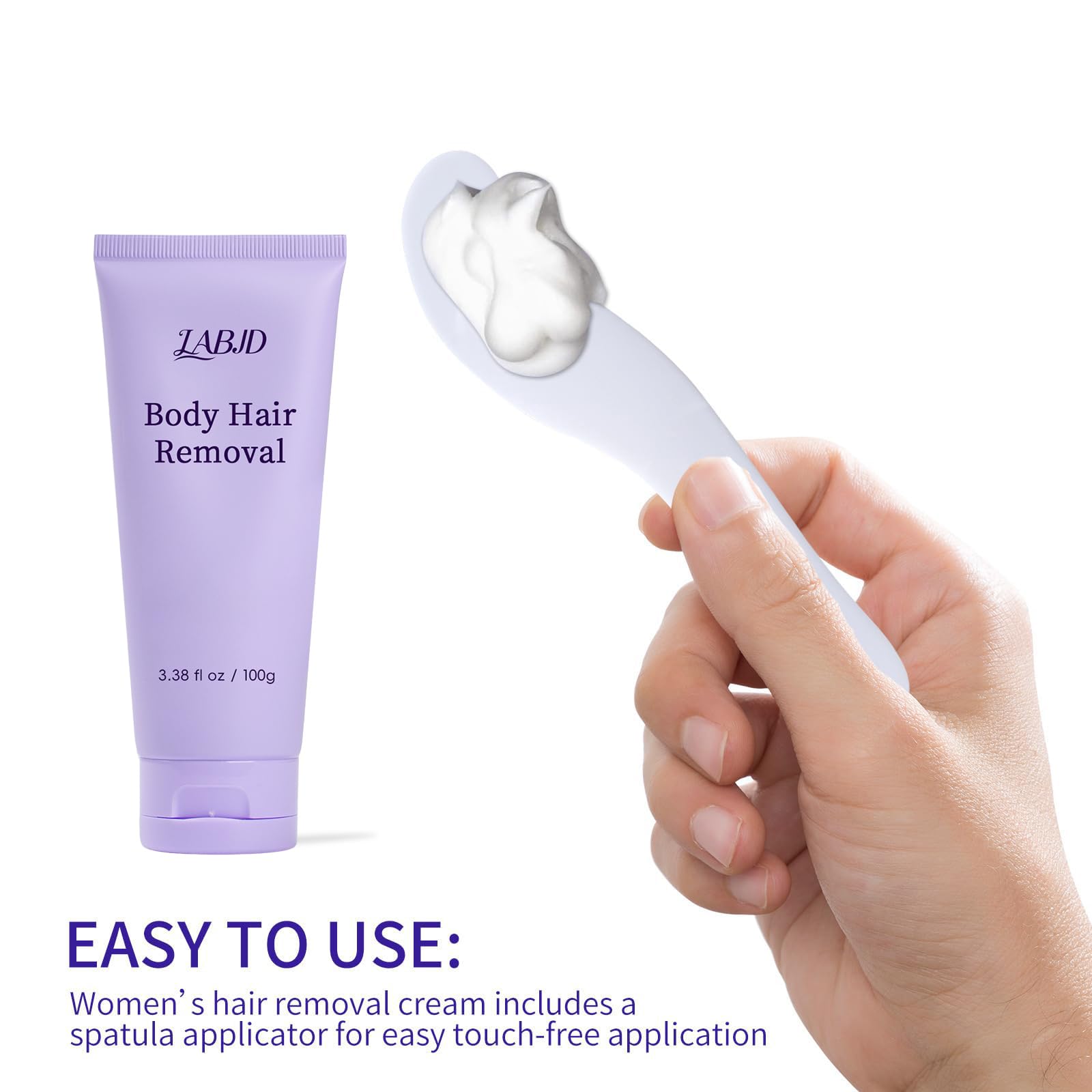 LABJD Crème épilation douce — usage quotidien simple et rapide