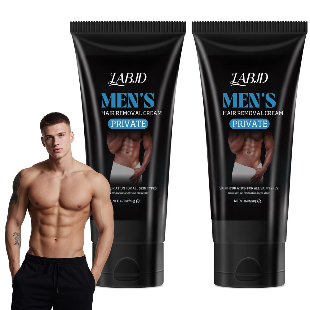 LABJD Crème épilation homme génitale: douceur ciblée et efficacité.