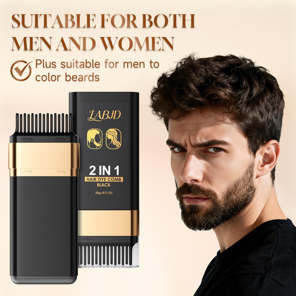 LABJD application simple sur cheveux secs et lisser avec le peigne