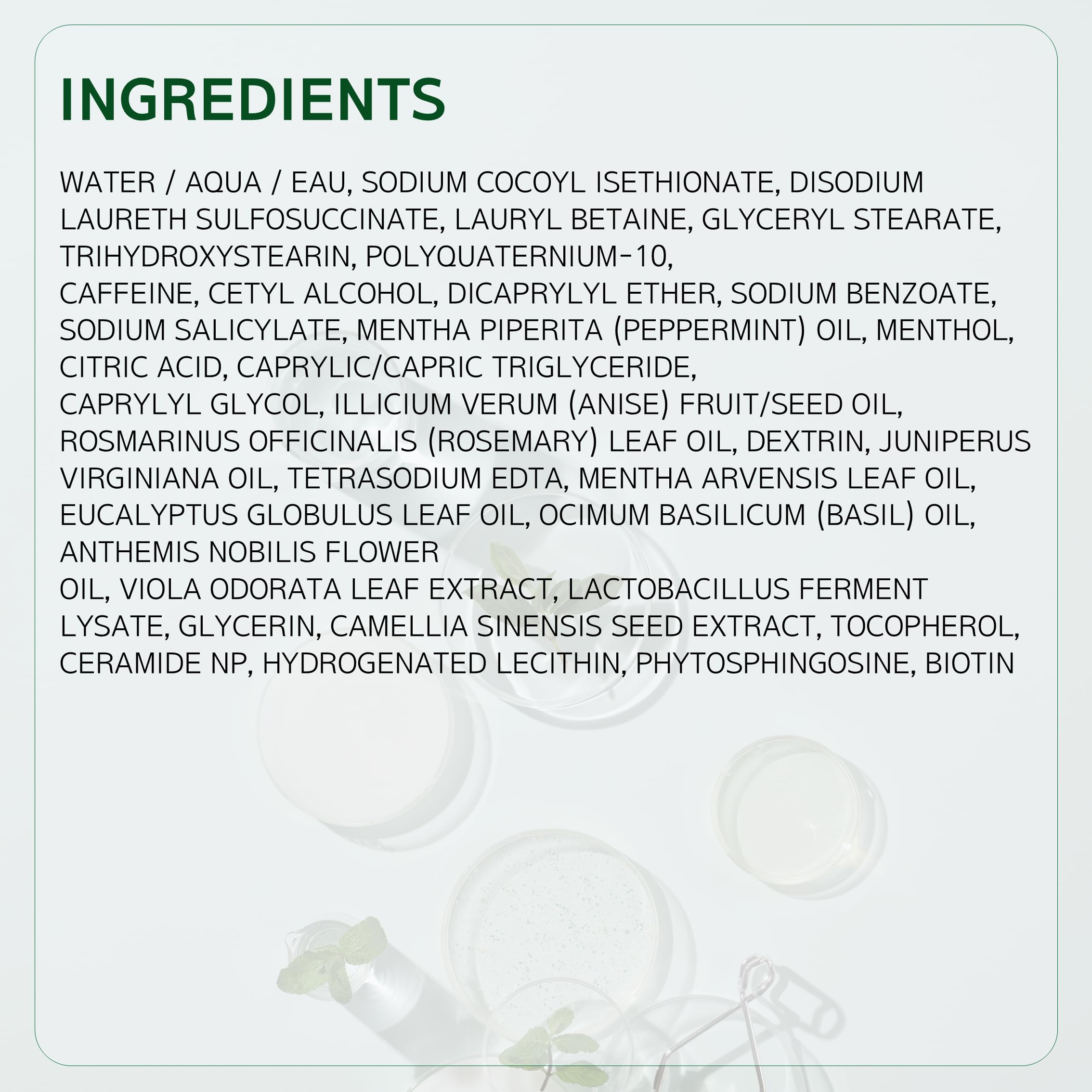 Routine quotidienne LABO-H pour cheveux sains et vegan